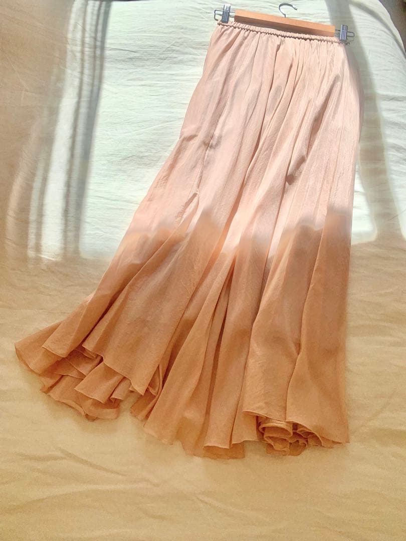 ウィムガゼット定価31900円　♡ スカート シルクローンスカート　ピンク