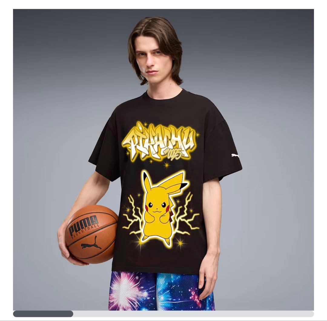 トップス PUMA x Pokemon Pikachu S/S Tee PUMABlack