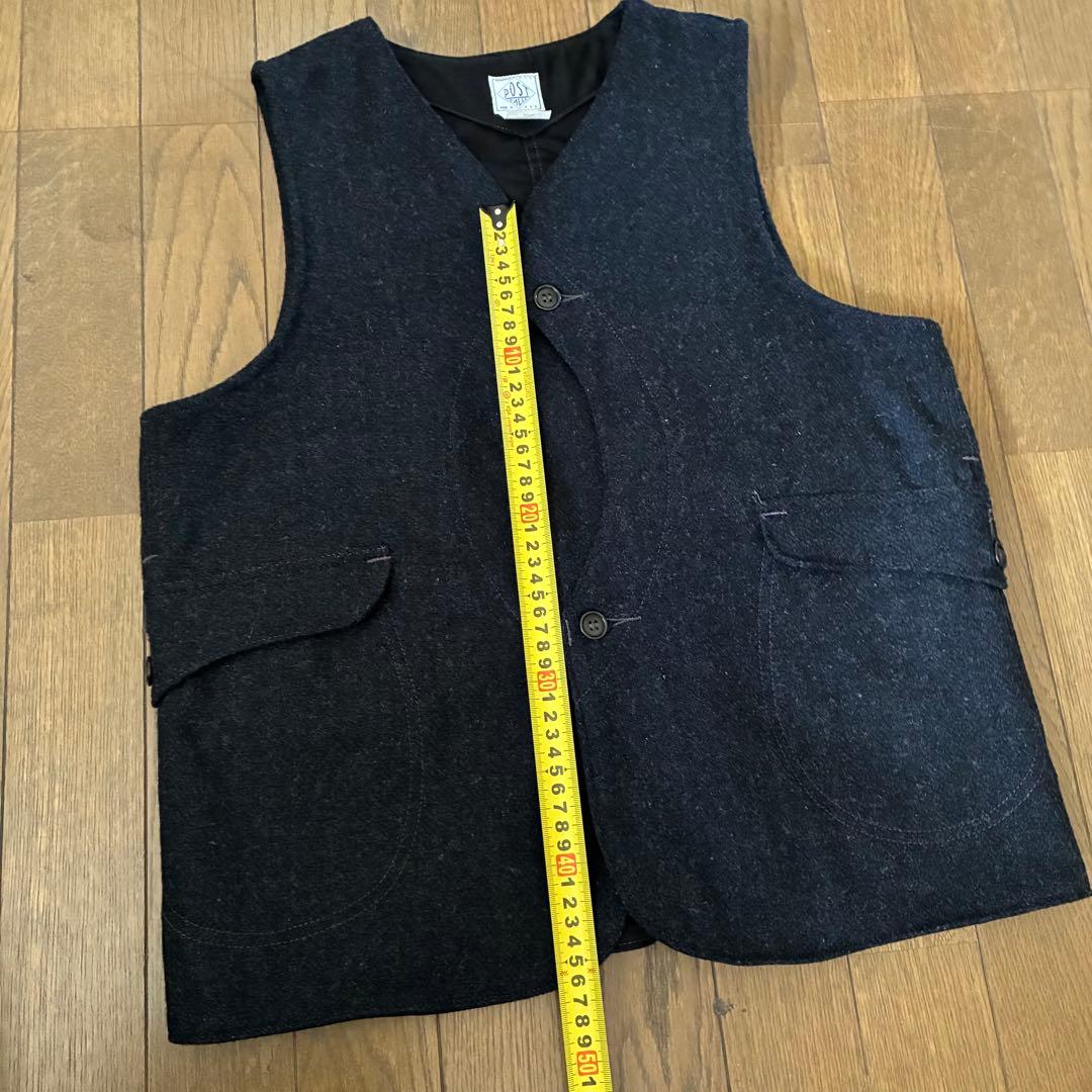 post overalls USA製 ロイヤルトラベラー ベスト ワークベスト