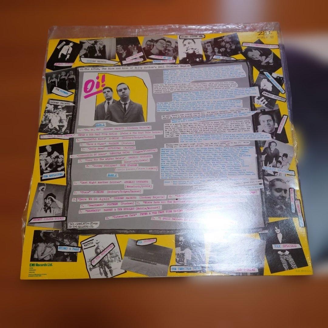 【人気盤】Oi！/ The Album UK original 労働者階級の歌達