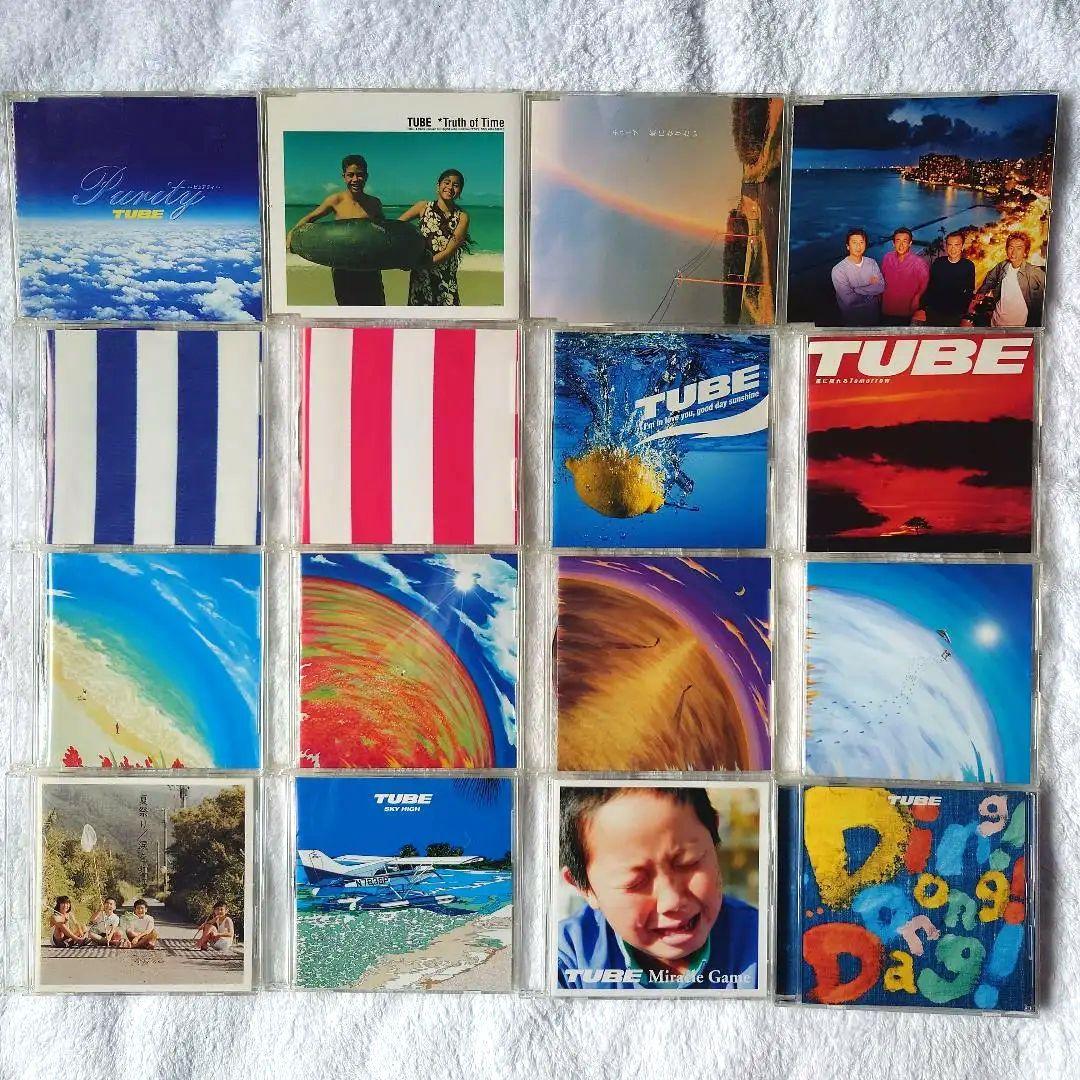 TUBE CDシングルセット+前田亘輝CDシングルセット+おまけ