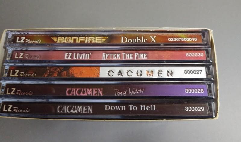 洋楽 BONFIRE BOX SET 5CD CACUMEN