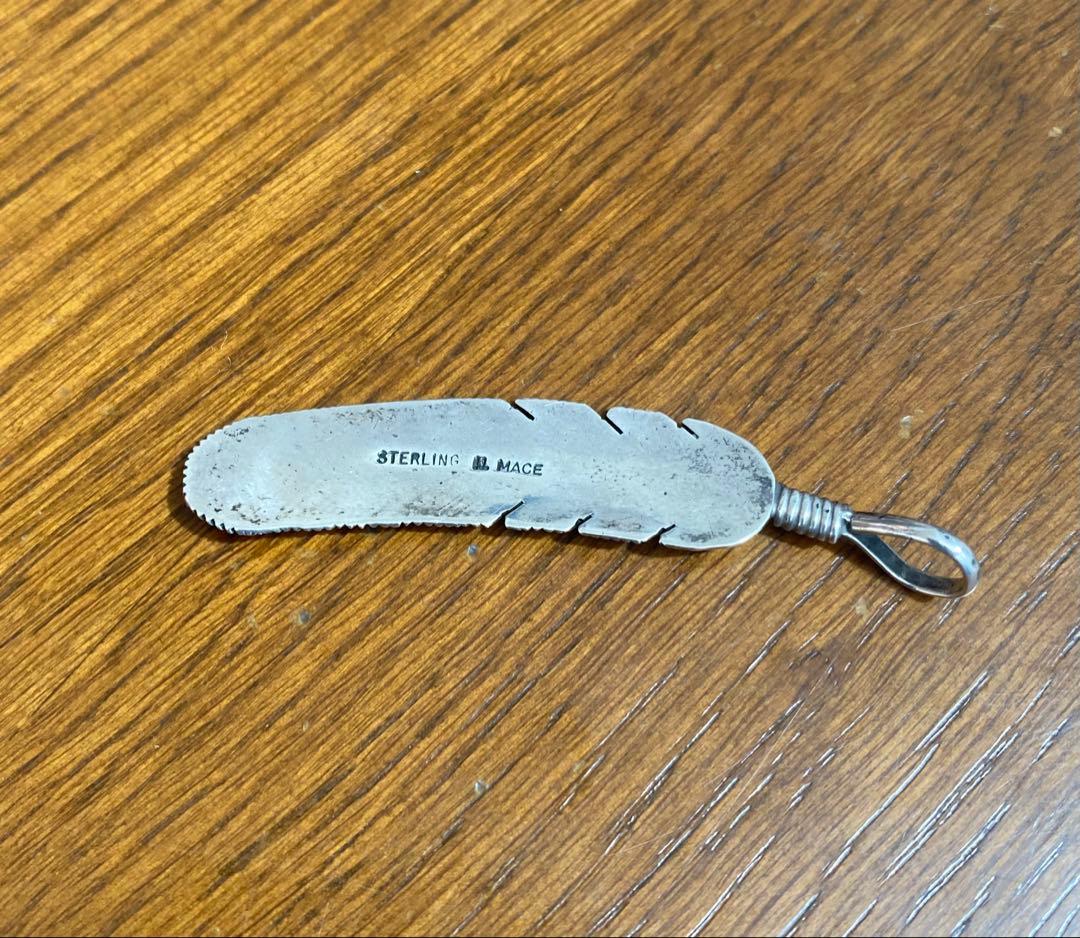 ハーヴィーメイス 925フェザーネックレス ナバホ Harvey Mace