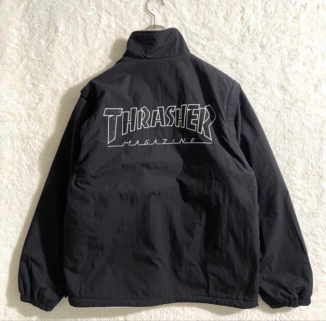 【てつゆうりんりー】THRASHERリバーシブルジャケット