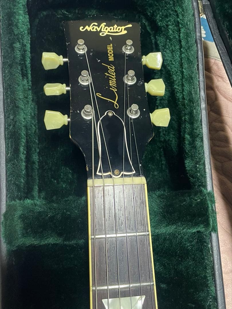 ギター Navigator N-LP Figured Maple Lemon Drop