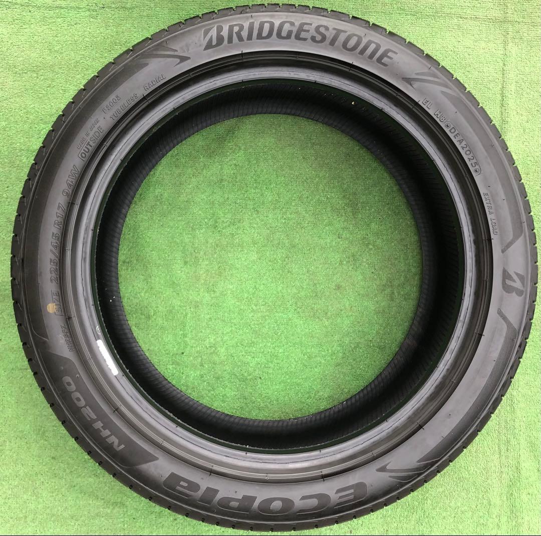 225/45 R17BRIDGESTONE Ecopiaラジアルタイヤ2025年