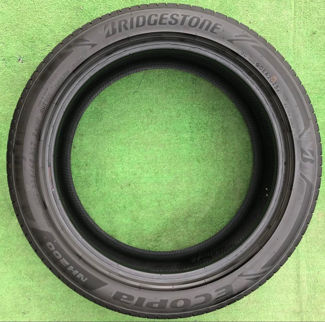 225/45 R17BRIDGESTONE Ecopiaラジアルタイヤ2025年