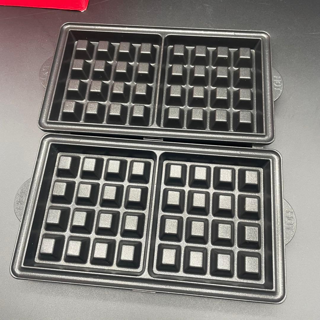 ◯ビタントニオ ワッフルメーカー VWH-50 赤