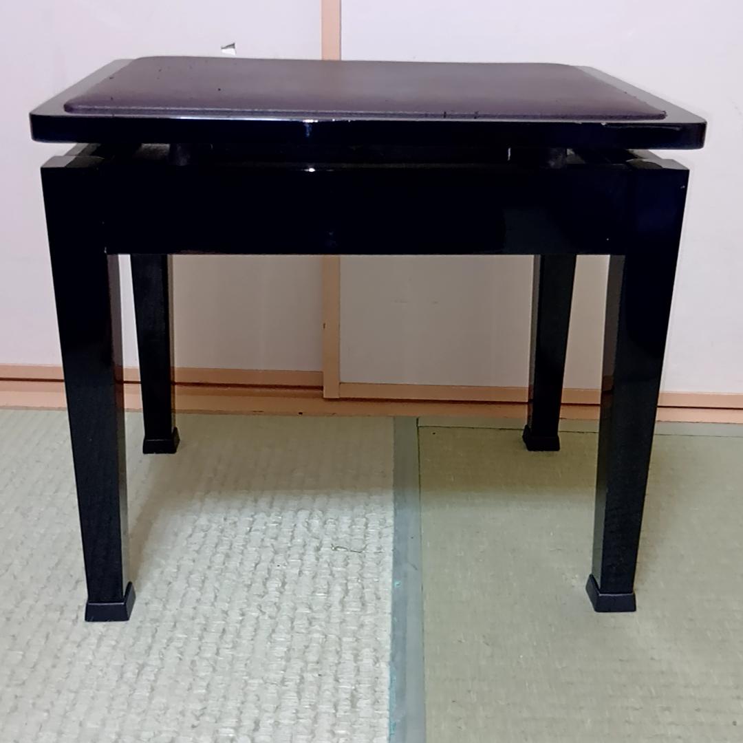 KAWAI　ピアノ椅子　トムソン椅子　背もたれなし　高さ調節可能