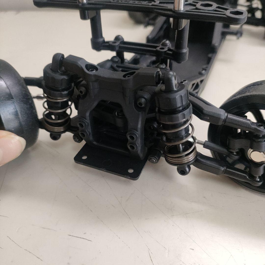 【美品】レーヴD ReveD RDXニ駆ドリシャーシ、ステルスボディマウント付き