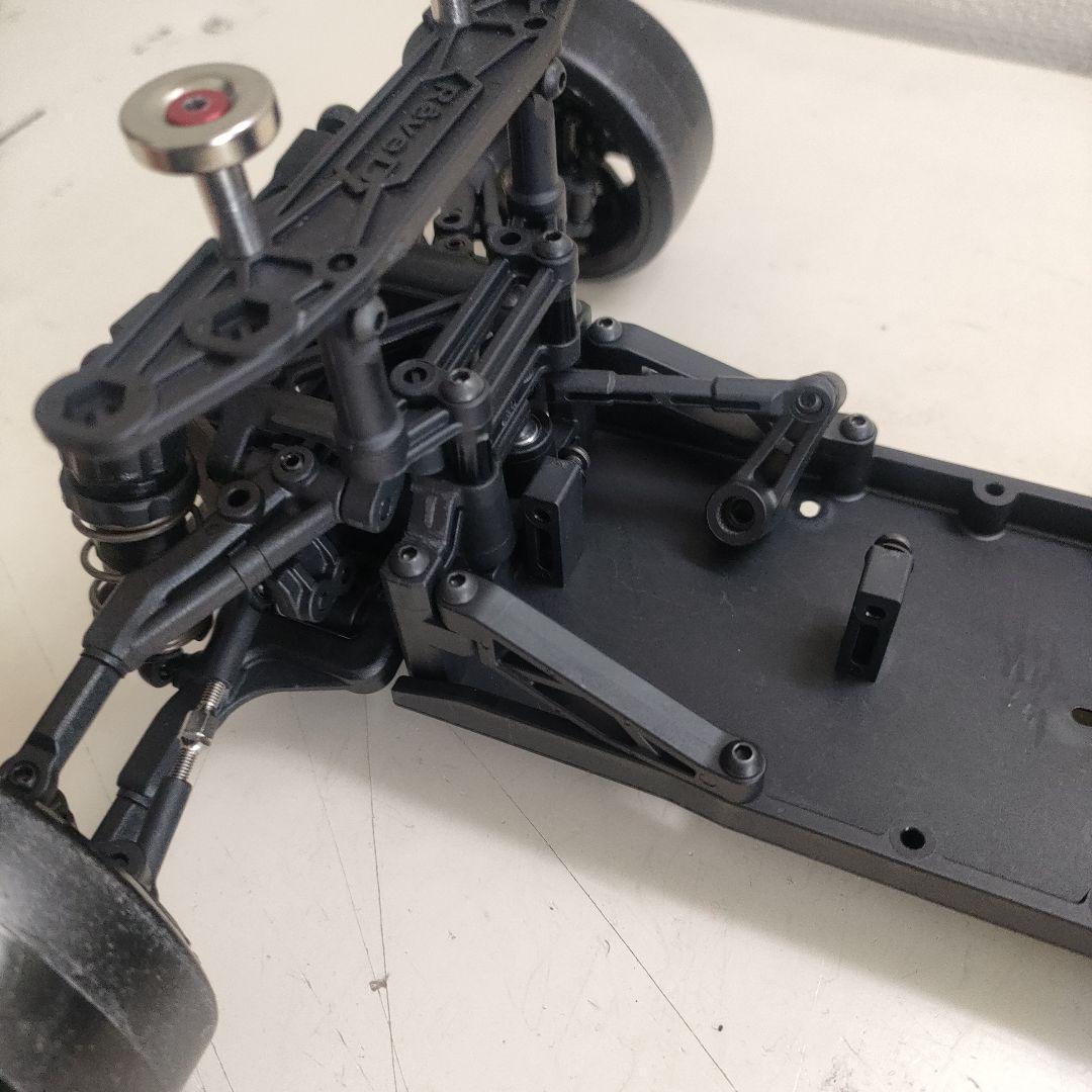 【美品】レーヴD ReveD RDXニ駆ドリシャーシ、ステルスボディマウント付き