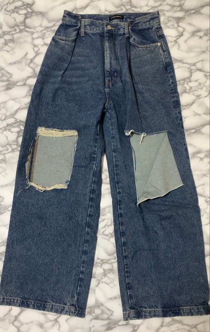 【美品】MAISON SPECIAL Square Cut DenimPants