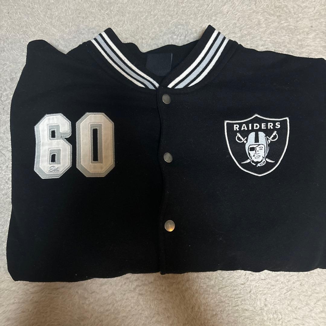 RAIDERS ボタン式ジャケット サイズ60 ブラック