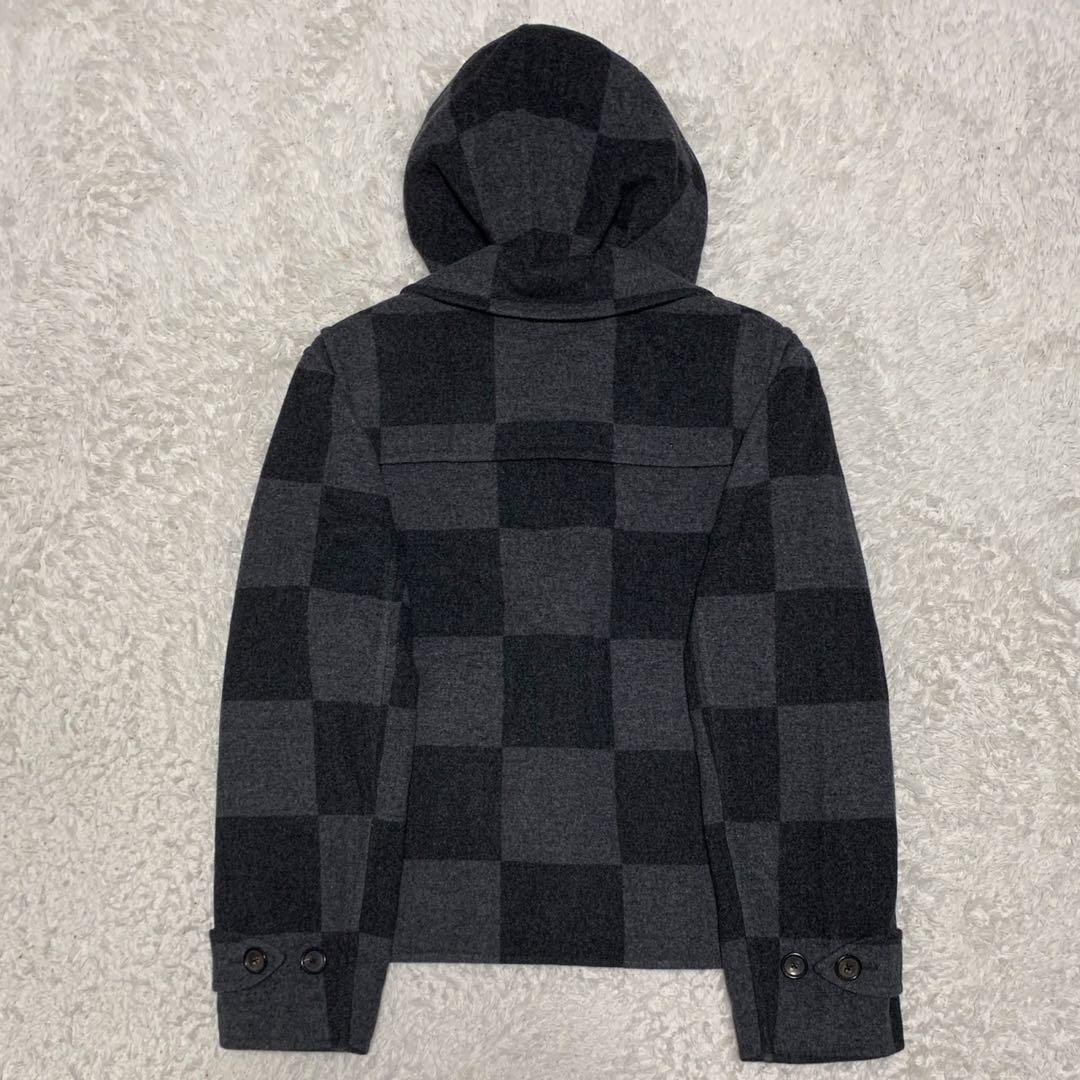 希少サイズ 54 ルイヴィトン ×NIGO ジャイアントダミエ　ダッフルコート