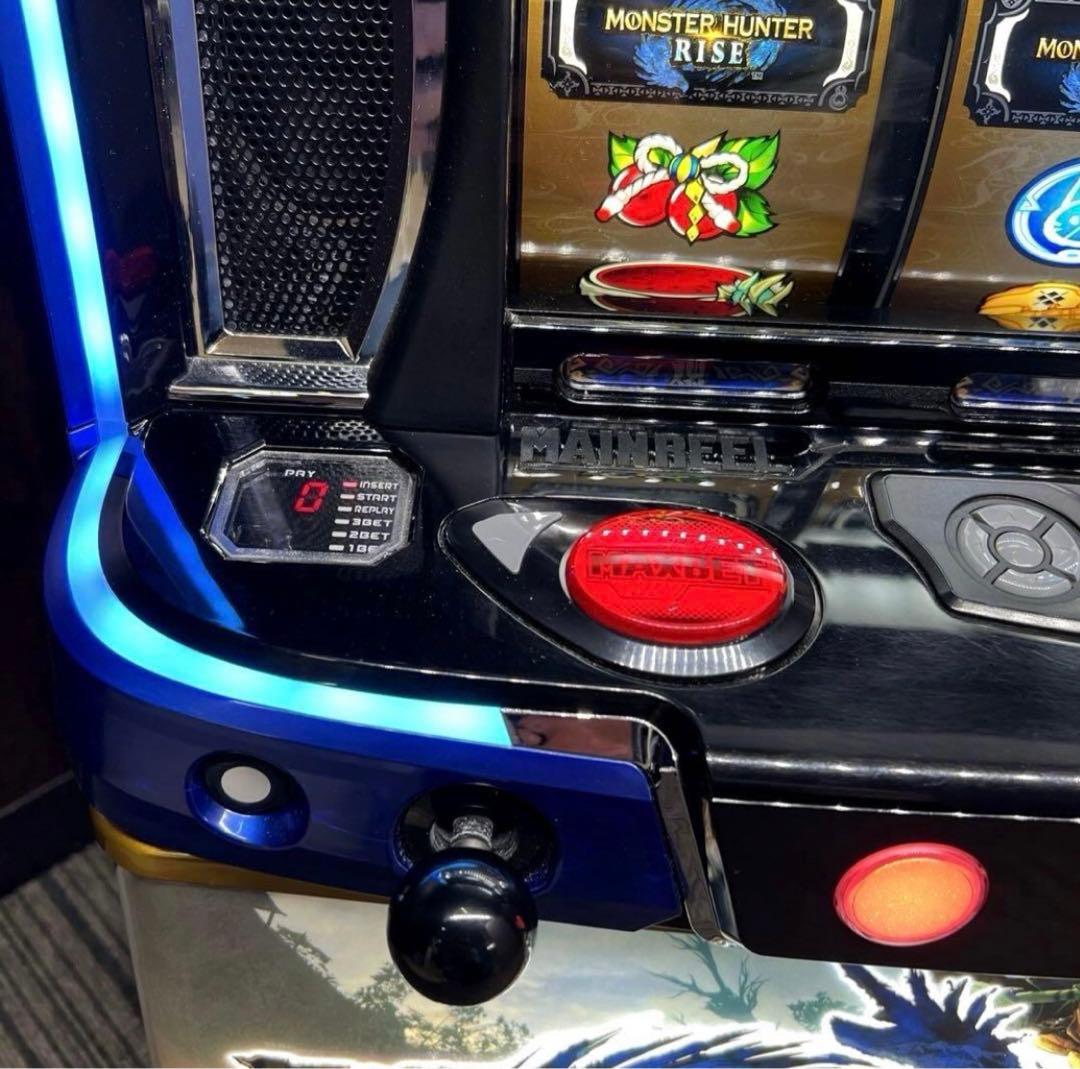 スマスロ「モンスターハンターライズ」　送料無料　パチスロ実機