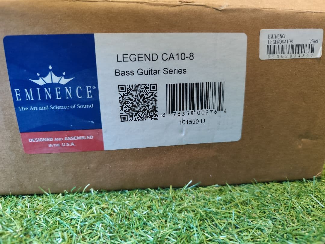 Eminence CA10 スピーカー 8Ω 200W　ペア