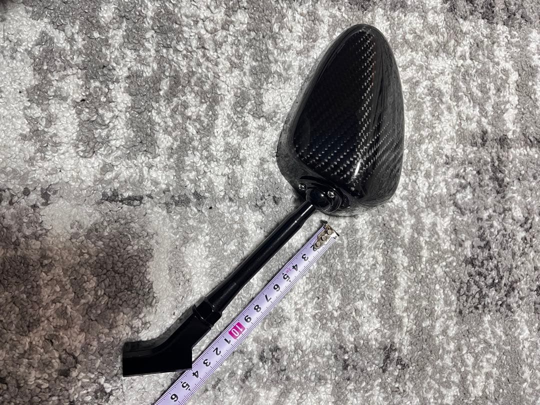SIMOTA シモタ カーボンミラー 10mm正ネジ 未使用