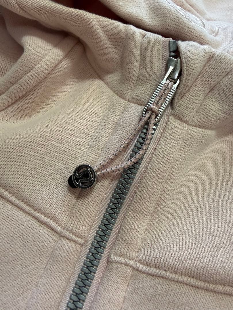 Lululemon Scuba Full Zip Hoodie 6 ライトピンク