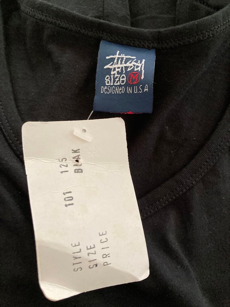 【deadstock】STUSSY シャドーマン タンクトップ 90s