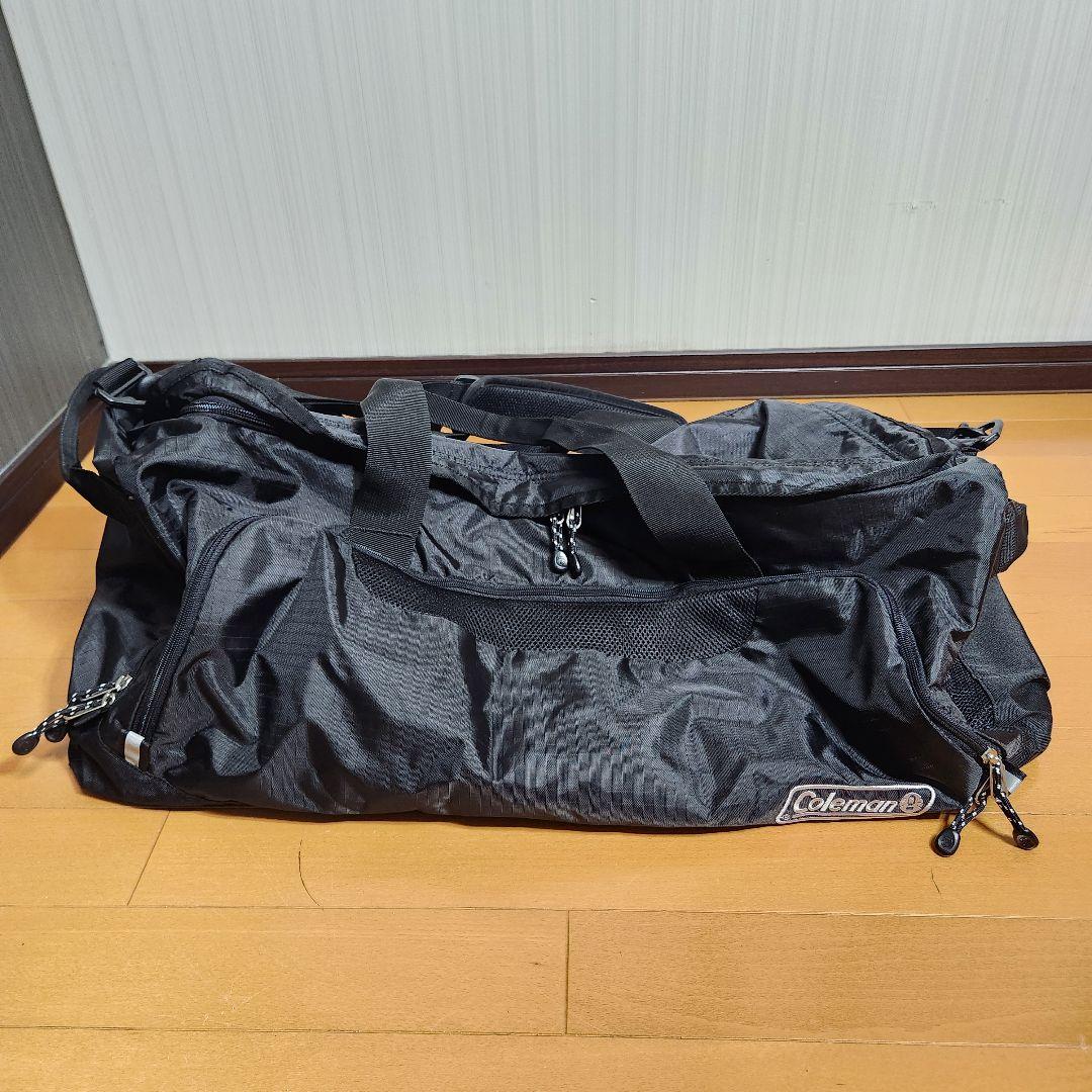 【美品】Coleman ボストンバッグ LG 80L ブラック