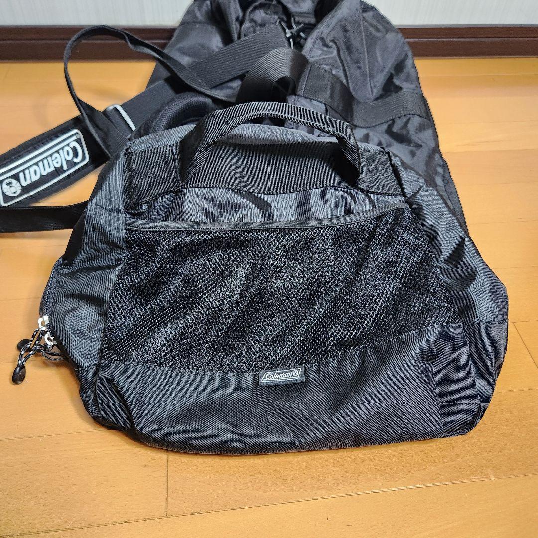 【美品】Coleman ボストンバッグ LG 80L ブラック