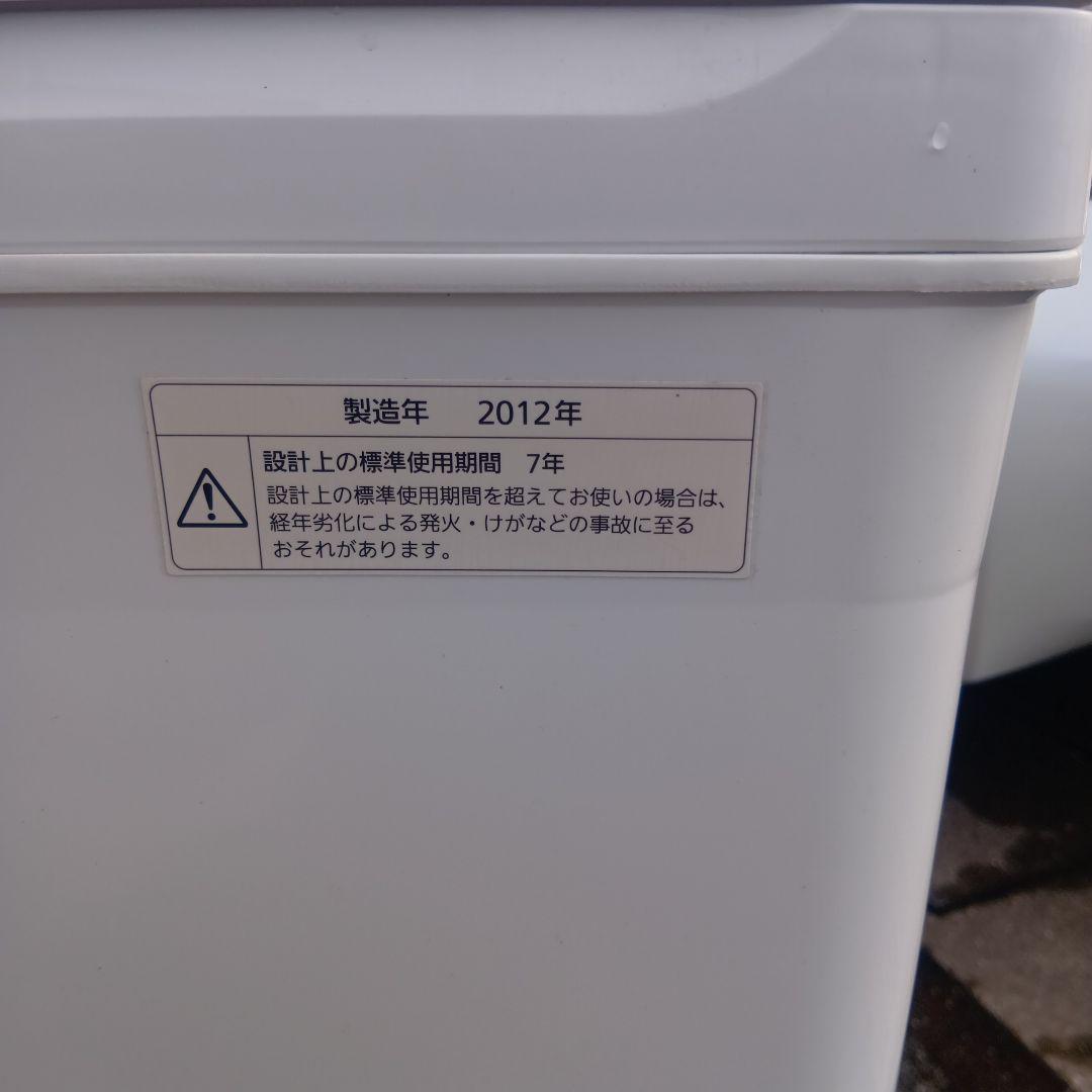 ホワイト 二層式縦型洗濯機 本体