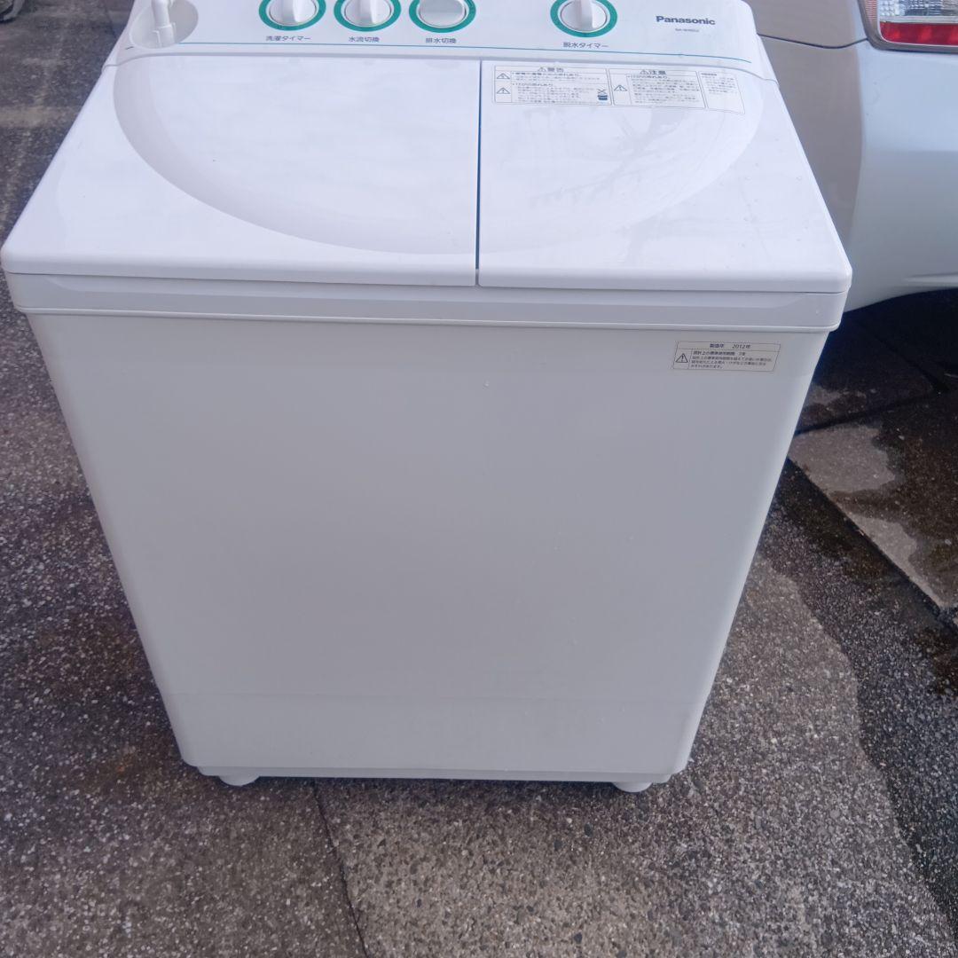 ホワイト 二層式縦型洗濯機 本体
