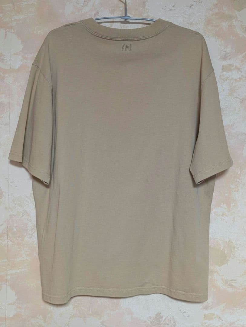 AmiParis アミパリス　Tシャツ　ベージュ　Sサイズ