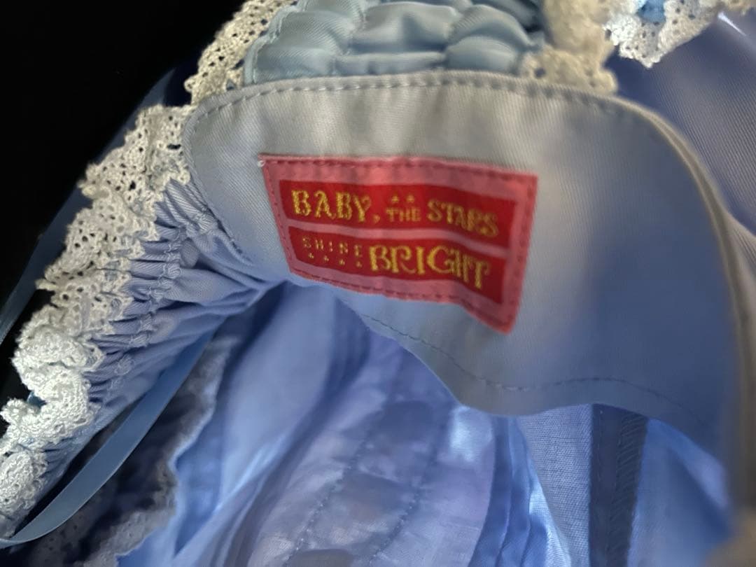 プ*️様 BABY ミルフィーユジャンパースカート バーバリー サックス
