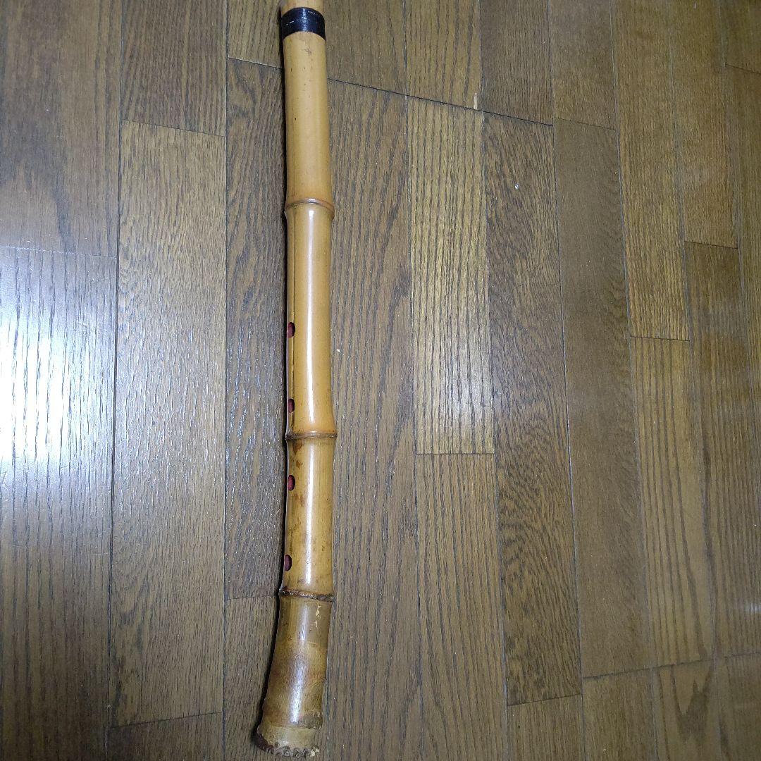 琴古流尺八　延べ管　地無し　検　和楽器　虚無僧