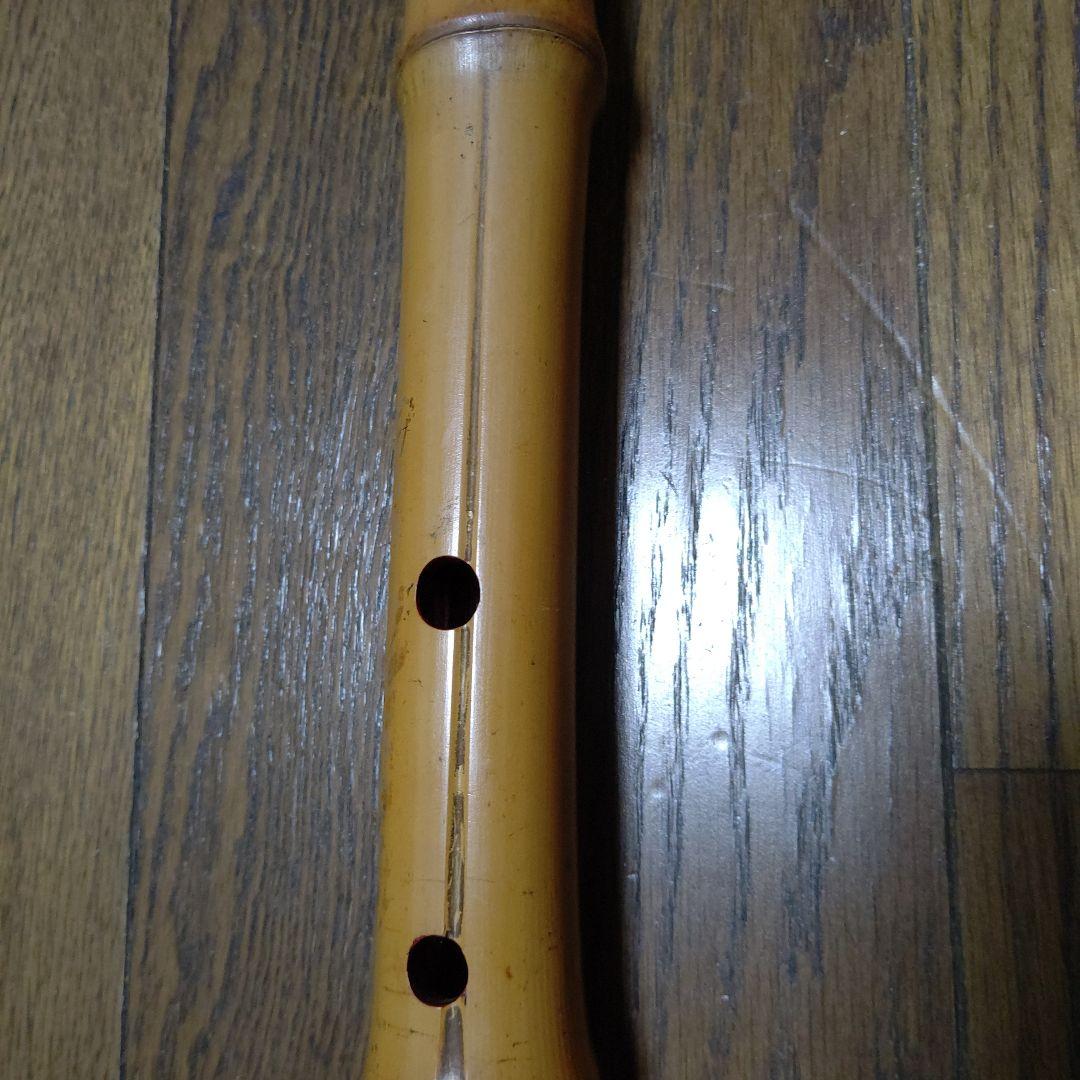 琴古流尺八　延べ管　地無し　検　和楽器　虚無僧