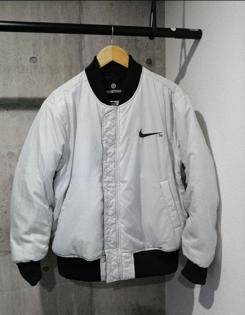 NIKE ナイキ スウッシュ MA-1 ボンバージャケット XL リバーシブル