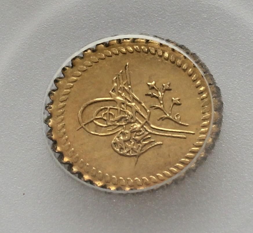 AH1225//5 1843年オスマントルコ帝国 1/4MA PCGS MS62