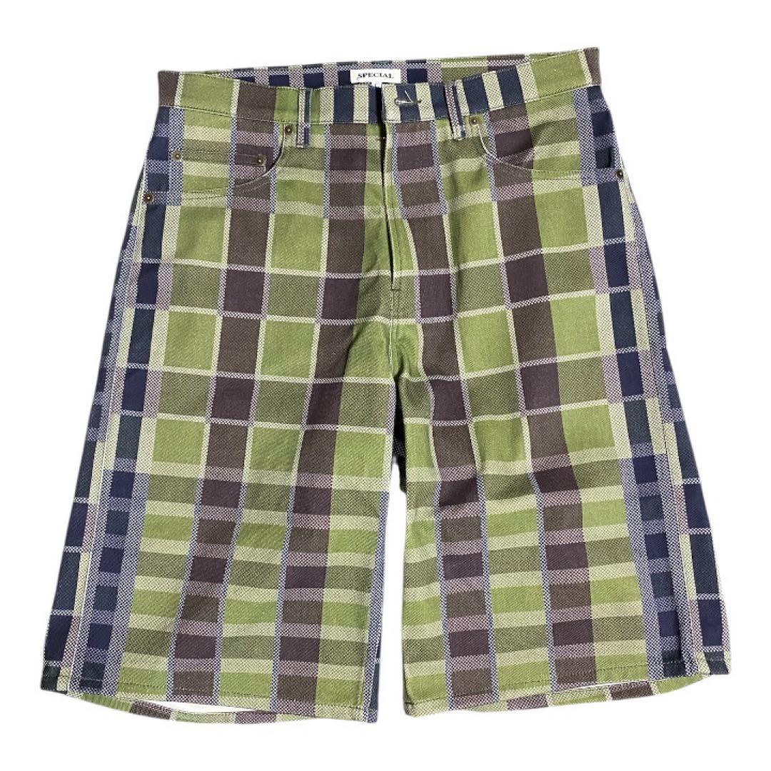 パンツ SPECIAL GUEST Baggy Denim Shorts