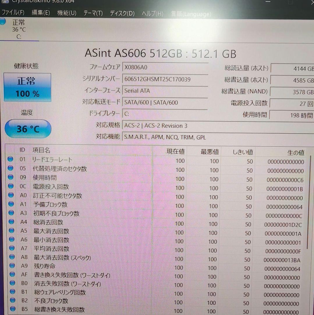 ミニPC Aoostar N1 Pro Intel N150 12GB/512GB