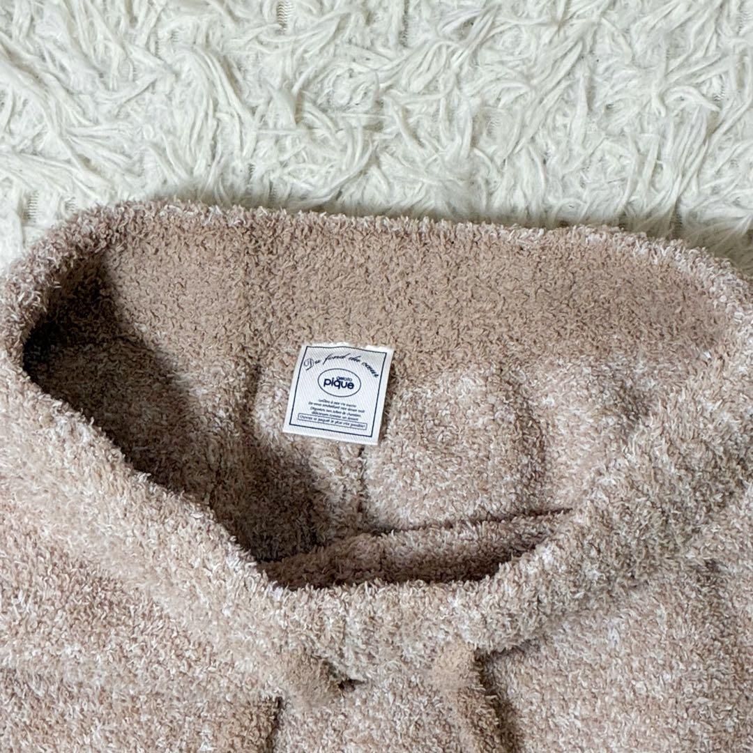 【美品】ジェラピケベアルームウェアgelato pique ベージュ上下セット