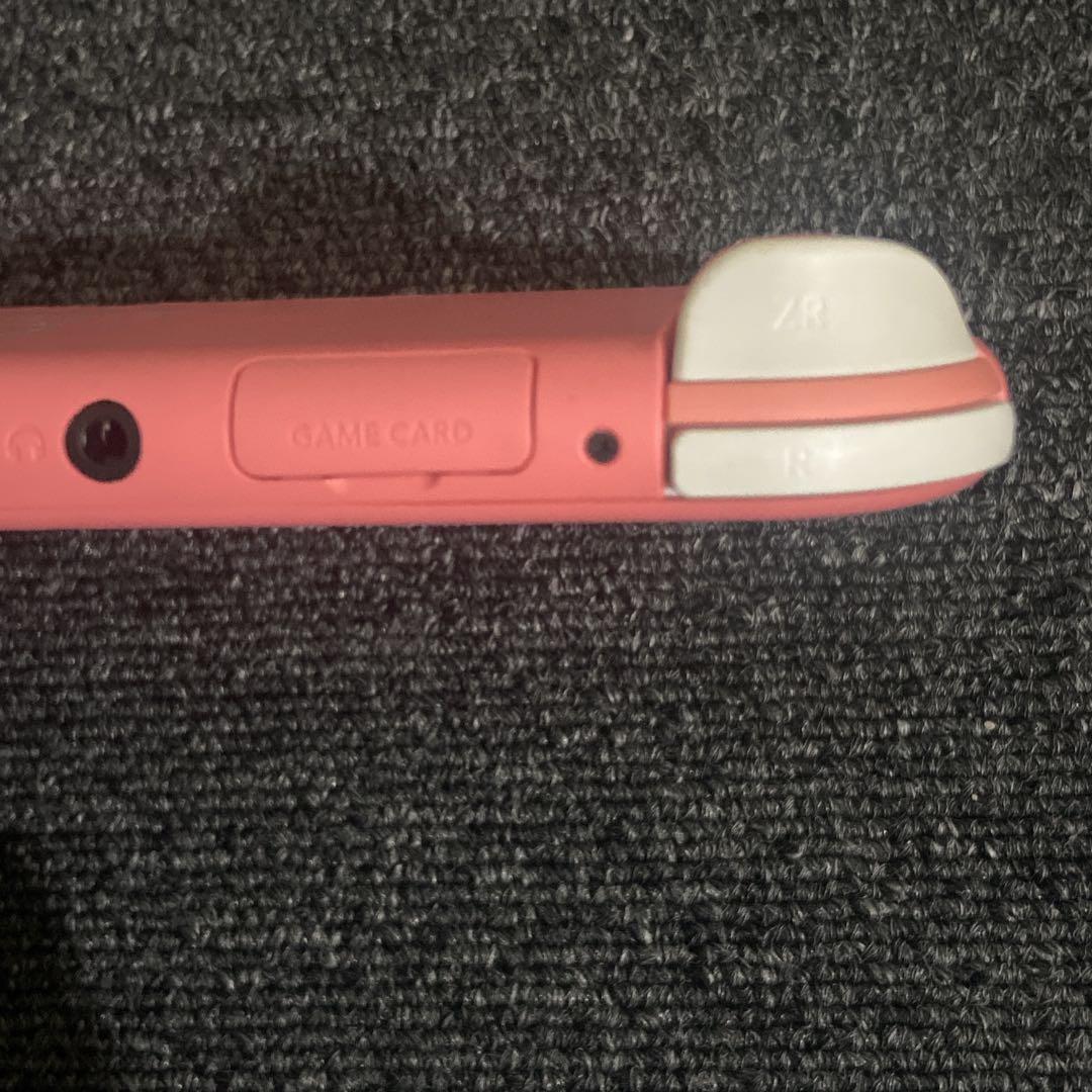 Nintendo Switch Lite 本体 箱付き 充電器 コーラル ピンク