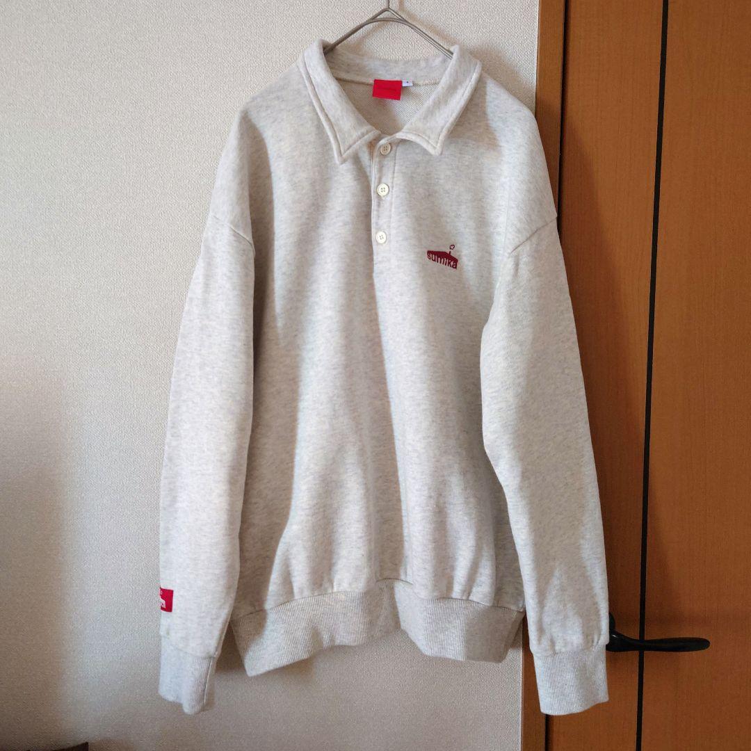 【お値下げ】sumika受注生産品 ポロシャツ オートミール 男女兼用Sサイズ