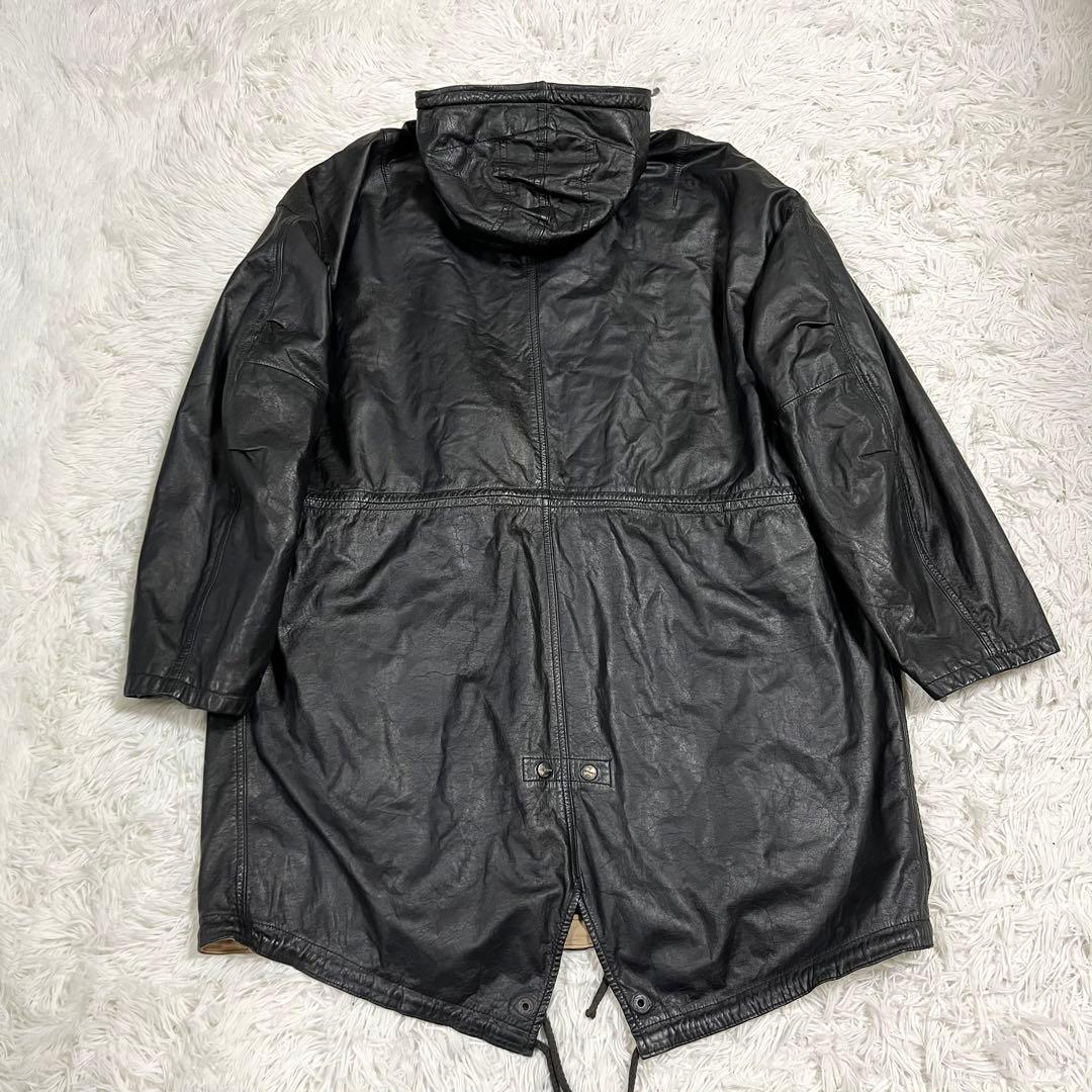 【シェビニオン】 80s genuine leather Mods coat