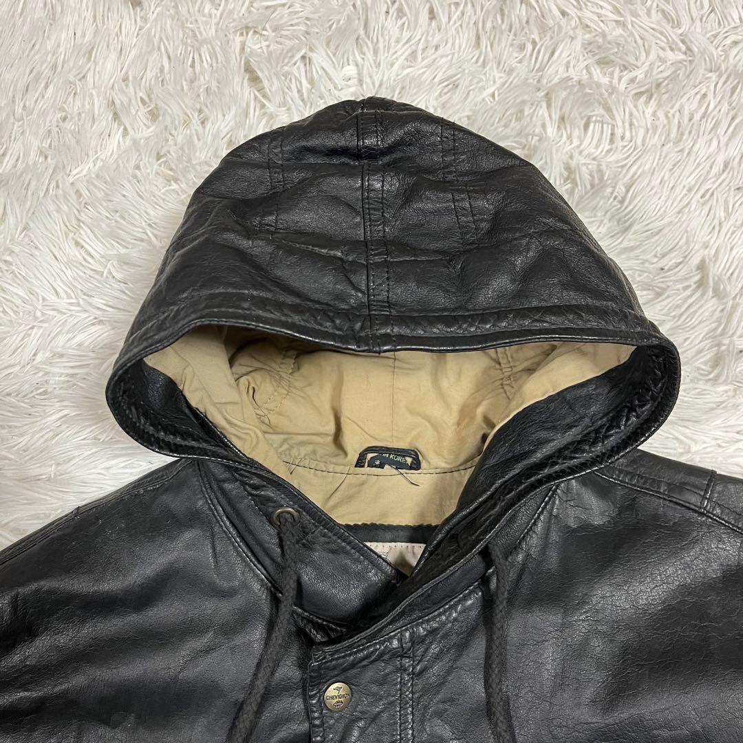 【シェビニオン】 80s genuine leather Mods coat