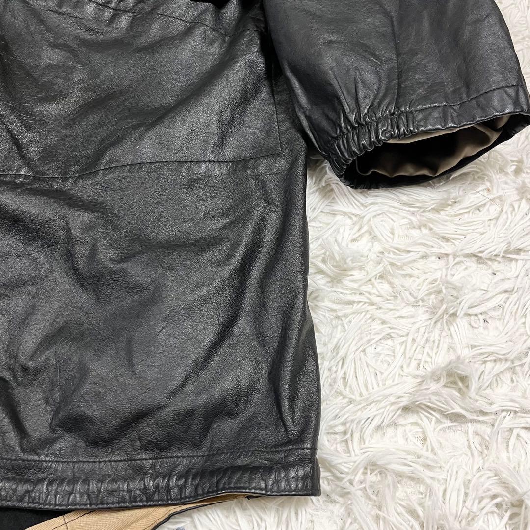 【シェビニオン】 80s genuine leather Mods coat
