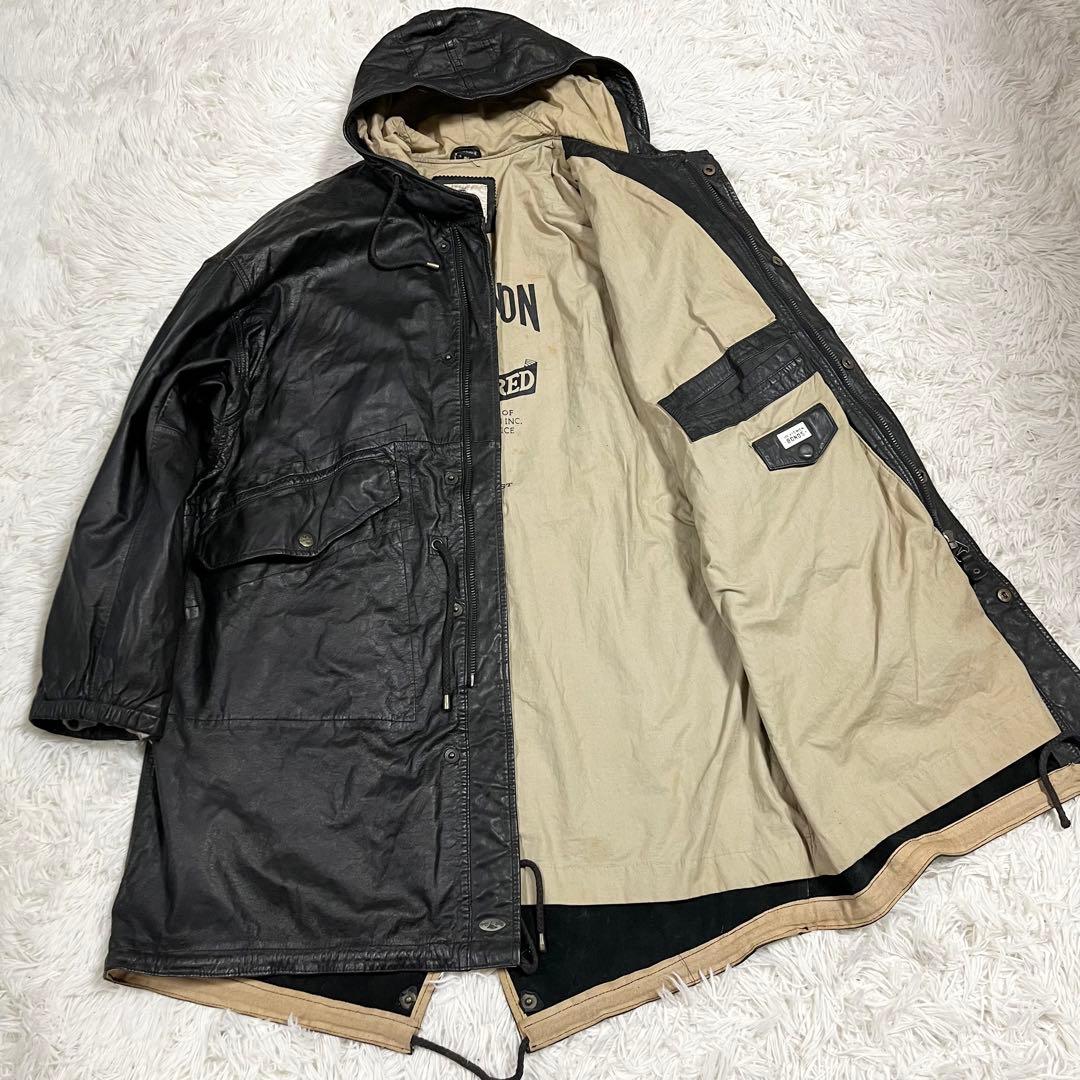 【シェビニオン】 80s genuine leather Mods coat