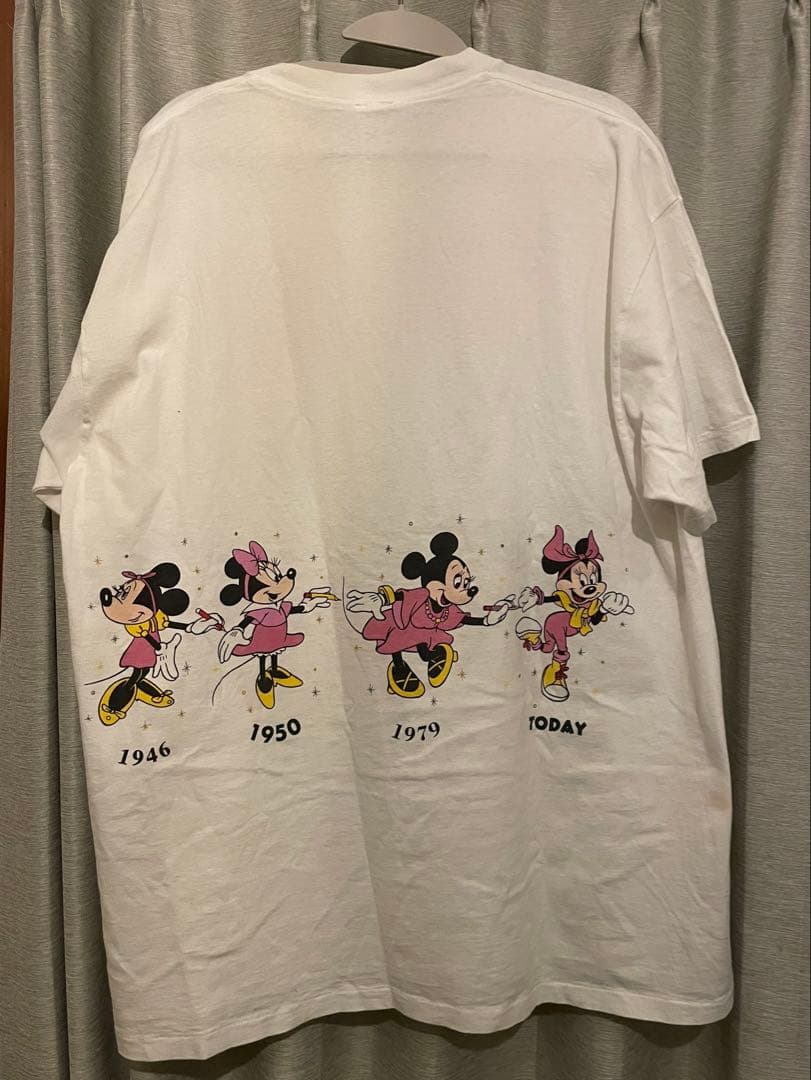 USA製 Disney 90s Vintage ミニーメモリアルT