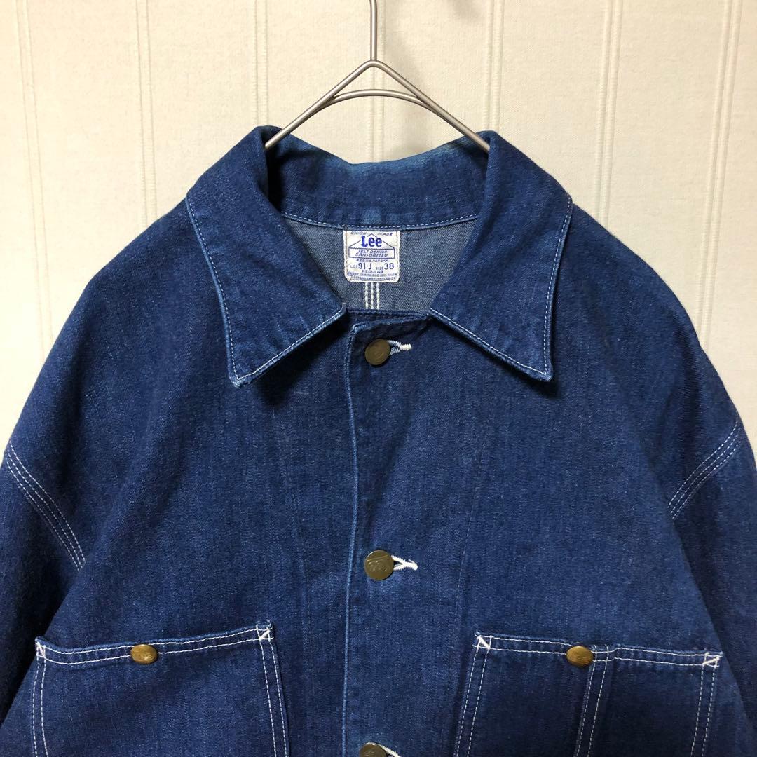 Lee 91-J ハウスタグ ユニオンメイド　復刻 カバーオール 濃紺 2412