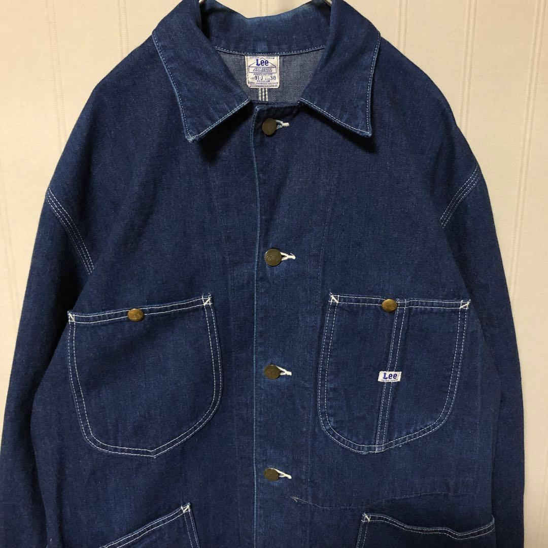 Lee 91-J ハウスタグ ユニオンメイド　復刻 カバーオール 濃紺 2412