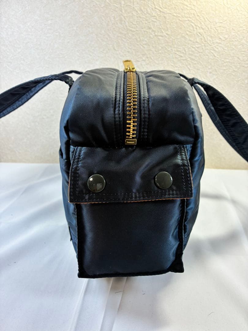 [未使用級] PORTER タンカー アイアンブルー ダッフルバッグ 521