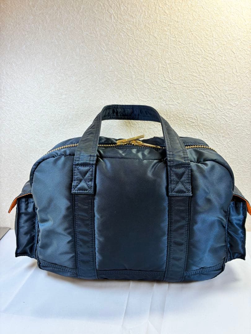 [未使用級] PORTER タンカー アイアンブルー ダッフルバッグ 521