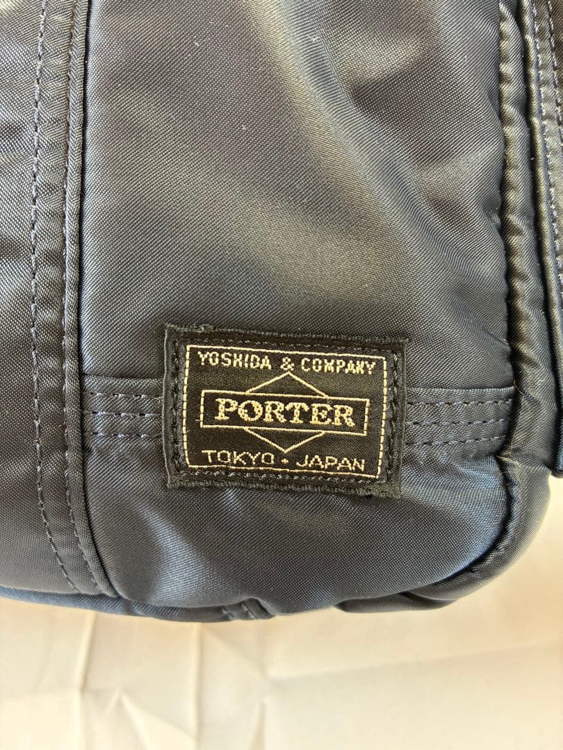 [未使用級] PORTER タンカー アイアンブルー ダッフルバッグ 521