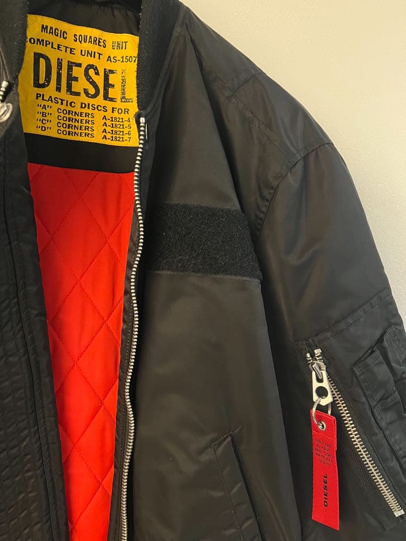 美品 ディーゼル diesel MA-1 L