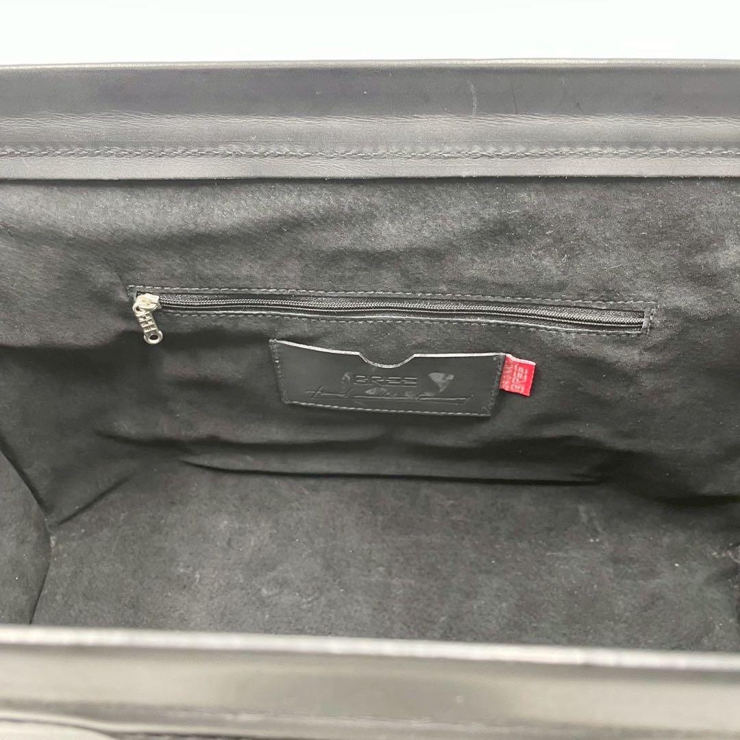 【極美品】 BREE ブリー ダレスバッグ 2way ブラック 黒 オールレザー